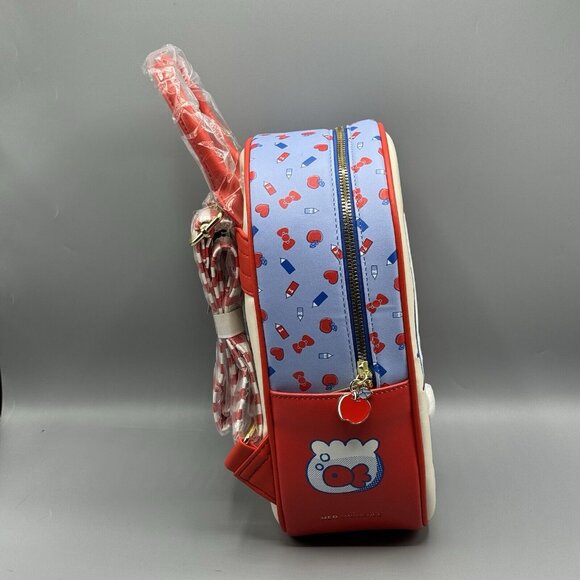 Her Universe Sanrio Hello Kitty Birthday Apple Mini Backpack NEW - Picture 4 of 7